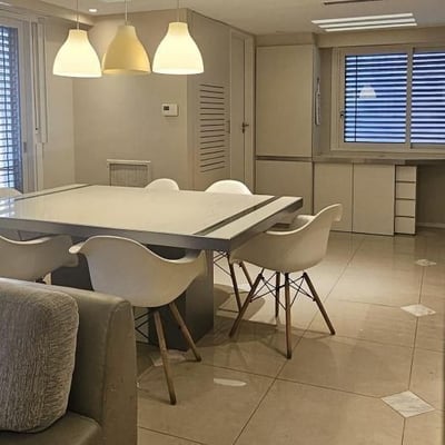 Long-term rental of a bright 4-room apartment, 109 m², Palermo, Buenos Aires, Argentina